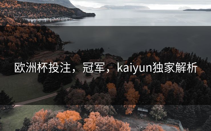 欧洲杯投注，冠军，kaiyun独家解析